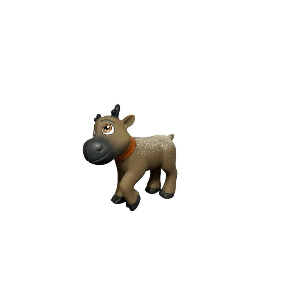 Disney Frozen Baby Sven Reindeer PVC 4” Figure Glitter Detail